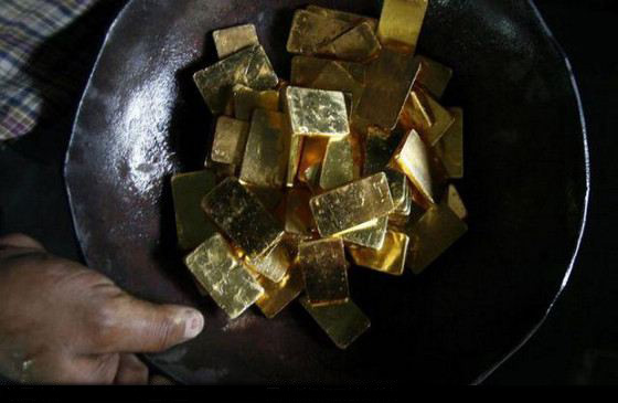 揭秘！金條原來是這么生產出來的