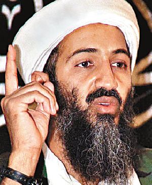 恐怖組織“伊斯蘭馬格里布基地組織”2003年向恐怖大亨本-拉登宣布效忠。圖為本-拉登 資料圖