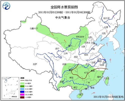 未來(lái)三天西北局地有明顯降雪 東部海域有大風(fēng)