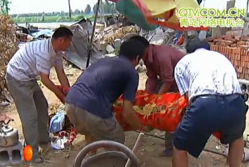 親兒點燃煤氣炸死老爹 房屋整個炸飛
