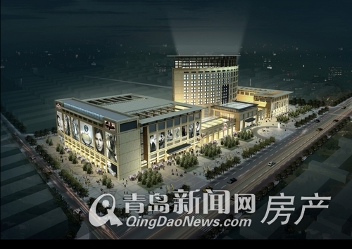 利群財(cái)富廣場整體效果圖