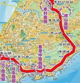 青島地鐵2號(hào)線走向確定 今年底開建