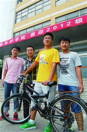 青農(nóng)大最牛新生從煙臺騎到青島 12小時(shí)騎行200公里