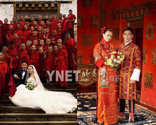 一線女星婚禮美貌排場盤點 鐘楚紅百萬婚紗戰(zhàn)林青霞