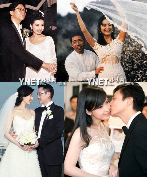 一線女星婚禮美貌排場(chǎng)盤點(diǎn) 鐘楚紅百萬(wàn)婚紗戰(zhàn)林青霞