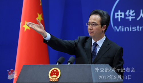 外交部就中國駐日總領(lǐng)館遭襲、國內(nèi)涉日抗議等答問