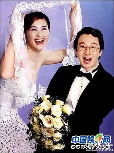 娛樂圈明星夫妻珍貴結婚照曝光