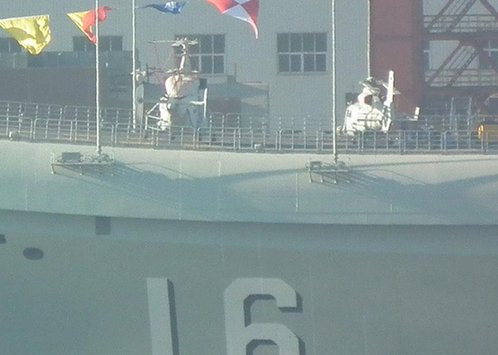 中國(guó)航母平臺(tái)交付海軍舷號(hào)16號(hào)艦 將出港入役