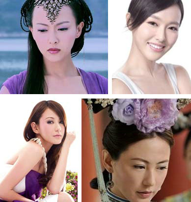 揭?jiàn)嗜ν?lèi)型女星 各花入各眼