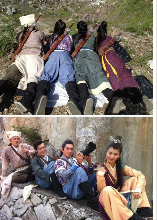 新白發(fā)魔女傳幕后花絮曝光 萌點十足歡樂多