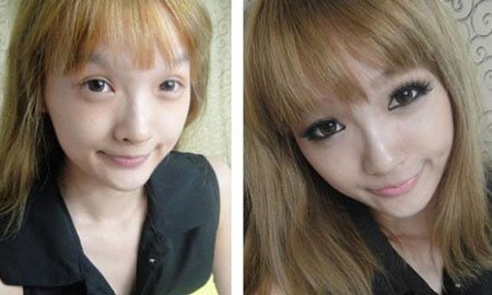 卸妝后嚇?biāo)廊说乃仡?餓滴神啊