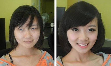 卸妝后嚇?biāo)廊说乃仡?餓滴神啊
