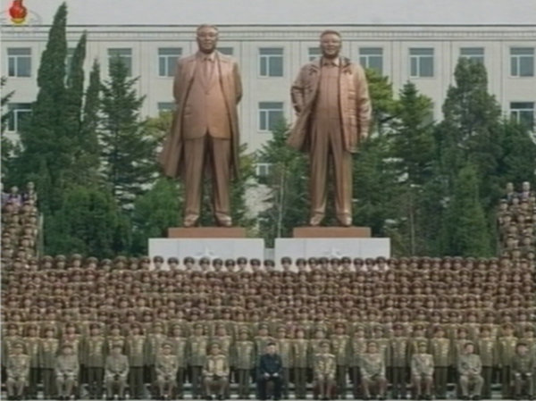 金正恩出席金日成軍事綜合大學校慶