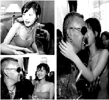 羅伯特·巴喬來(lái)中國(guó)了，她吻了上去。