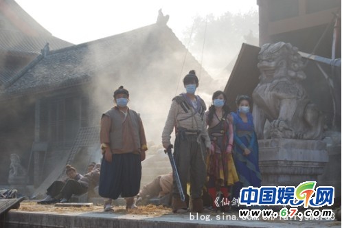 各大熱播劇爆笑片場(chǎng)照