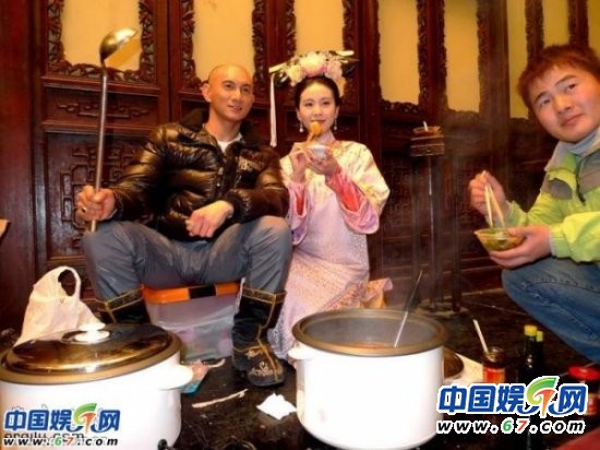 各大熱播劇爆笑片場(chǎng)照