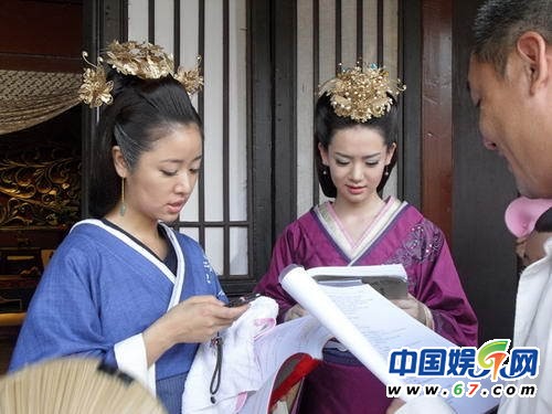各大熱播劇爆笑片場照