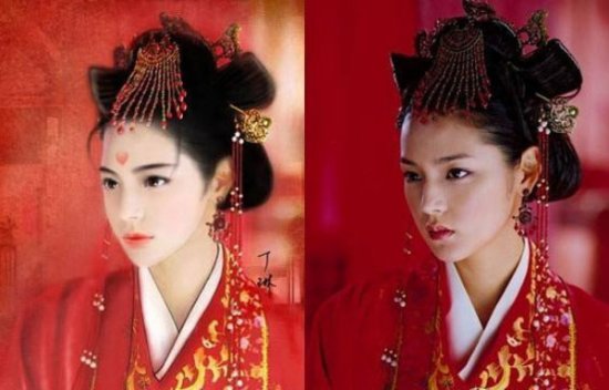 美人如畫嬌艷欲滴 那些從畫里走出來(lái)的佳人(組圖)