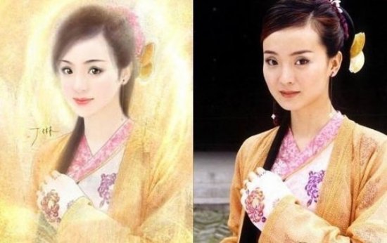 美人如畫嬌艷欲滴 那些從畫里走出來(lái)的佳人(組圖)