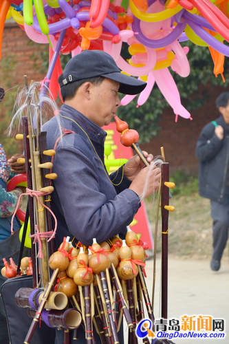 紅島青云宮廟會(huì)一天引客上萬(wàn)人 小吃云集