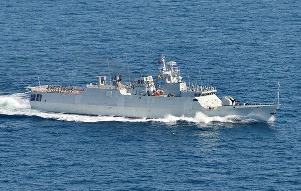 資料圖：中國056型護衛(wèi)艦。