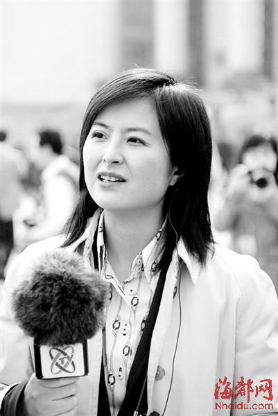 張泉靈，主持《人物周刊》《焦點訪談》《新聞會客廳》等