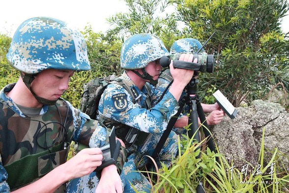中國海軍陸戰(zhàn)隊(duì)生存訓(xùn)練直擊