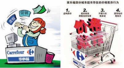 家樂福屢涉價格欺詐 專家稱或因處罰過輕