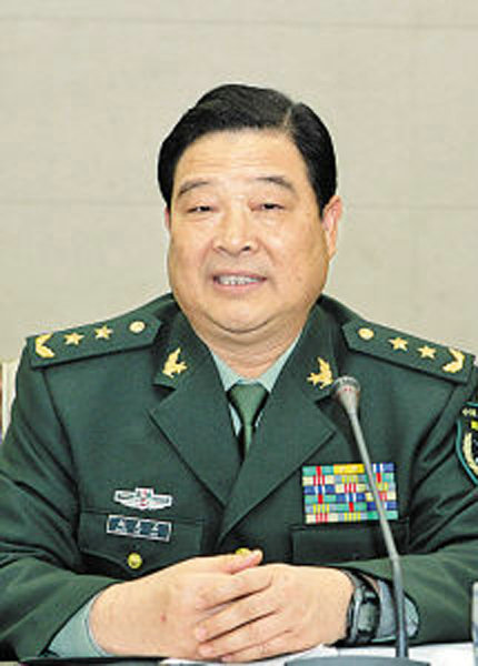 資料圖：新任總后勤部部長趙克石。