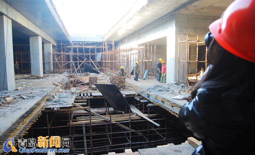 首發(fā):地鐵M3線(xiàn)首個(gè)明挖車(chē)站河?xùn)|站完工 最深17米