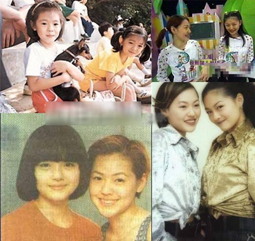 大S曬14歲時(shí)姐妹合影 背書(shū)包青澀姐妹清純