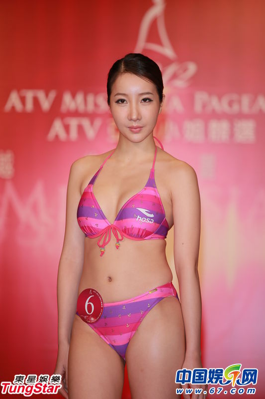 亞洲小姐三點式秀完美身材