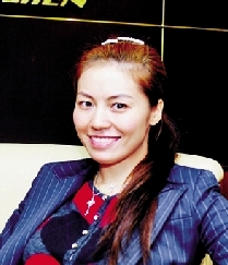 左穎，宗申集團(tuán)總裁左宗申的女兒