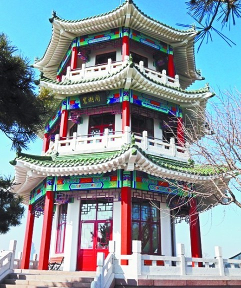 小魚山公園施工改造數月 展現(xiàn)古典之美