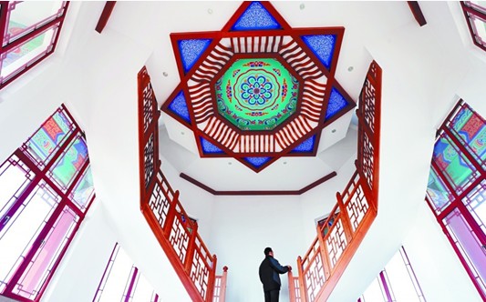 小魚山公園施工改造數月 展現(xiàn)古典之美