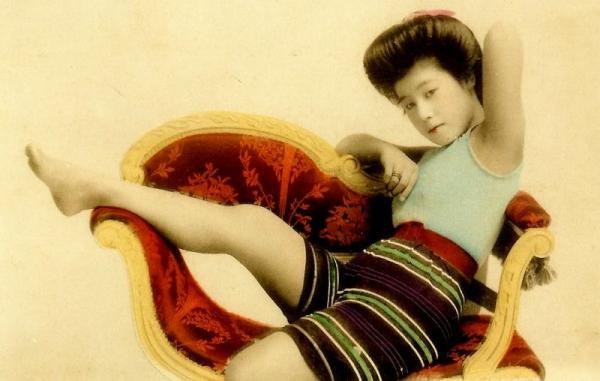 日本藝妓泳裝照