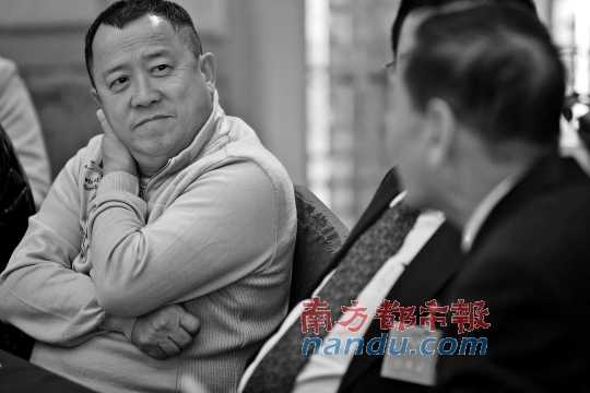 曾志偉在政協(xié)分組會議吐槽“兩餐食唔飽”。 南都記者 鐘銳鈞 攝