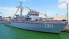 臺軍春節(jié)巡弋海上操演 2艘美獵雷艦首現身