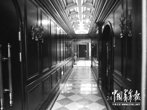 劉湘公館內(nèi)裝修豪華。本報(bào)記者朱麗亞攝