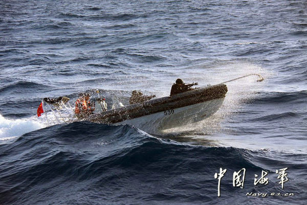 壯觀的海軍登陸艦編隊。