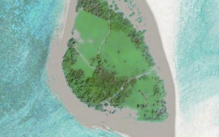 資料圖：被菲律賓侵占的南鑰島。