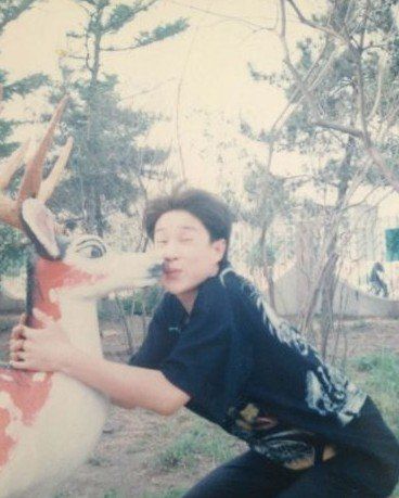 小沈陽曬自己14年前青蔥照。