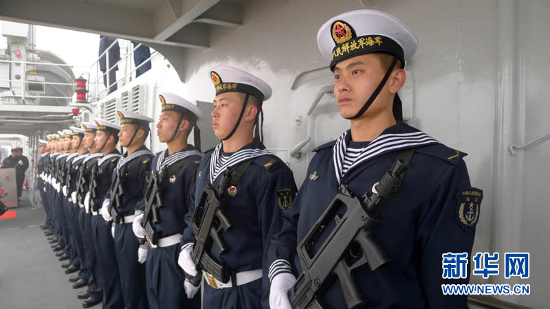 海軍遠(yuǎn)海訓(xùn)練編隊圓滿完成訓(xùn)練任務(wù)返回青島