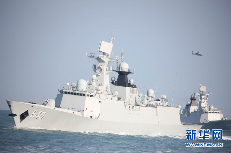 海軍遠(yuǎn)海訓(xùn)練編隊圓滿完成訓(xùn)練任務(wù)返回青島