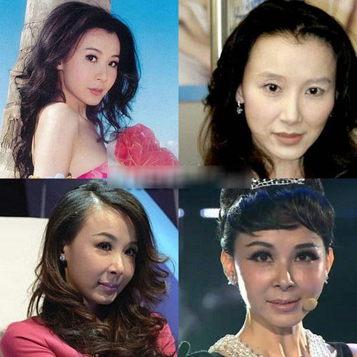 袁姍姍被譽(yù)換臺神器 昔日清純女星慘變凹凸臉(圖)