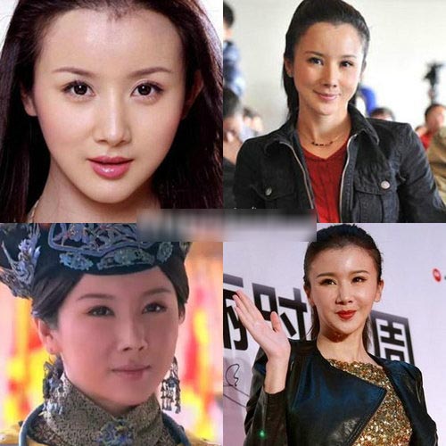 袁姍姍被譽(yù)換臺(tái)神器 昔日清純女星慘變凹凸臉(圖)