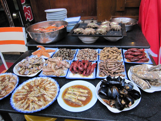 all kinds of seafood all kinds of seafood
