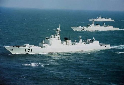 海軍艦隊遠(yuǎn)洋訓(xùn)練。