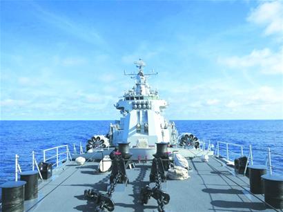 北海艦隊遠(yuǎn)海訓(xùn)練編隊再次穿過宮古海峽 北海艦隊遠(yuǎn)海訓(xùn)練編隊再次穿過宮古海峽