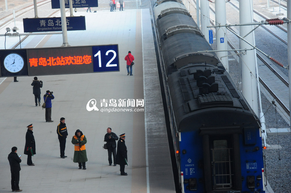 青島火車北站啟用 首列火車今?？? id=